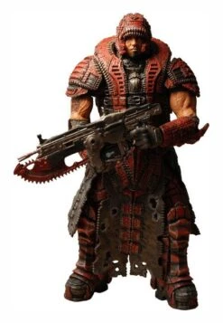 NECA Gears Of War Serie IV Figur (Dom Santiago - Theron Disguise)