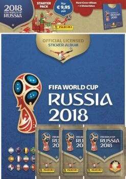Panini FIFA 2018 World Cup Sticker Hardcover Album (DE)