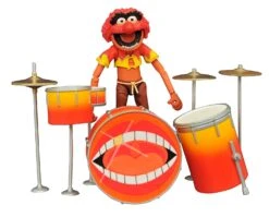 Diamond Select The Muppets - Animal With Drumset Collectors Figur