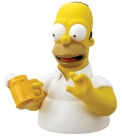 Monogram The Simpsons - Homer With Beer Bust Bank - Spardose