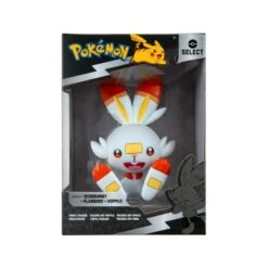 Jazwares - Pokémon Kanto - Hopplo/Scorbunny - Vinylfigur -Hochwertiger Spielzeugladen 9kfbmanlga44u5s