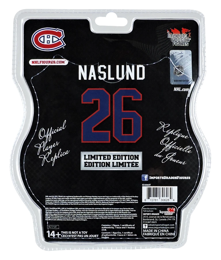 NHL - Montreal Canadiens - Mats Näslund - Limited Vintage Edition Figur 5 NHL - Montreal Canadiens - Mats Näslund - Limited Vintage Edition Figur – Bild 3