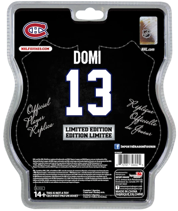 NHL - Montreal Canadiens - Max Domi - Limited Edition Figur 6 NHL - Montreal Canadiens - Max Domi - Limited Edition Figur – Bild 4