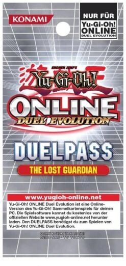 Konami Yu-Gi-Oh! Online Duelpass #9 The Lost Guardian