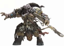 DC WoW Deluxe III Korg Highmountain Tauren Hunter Figur
