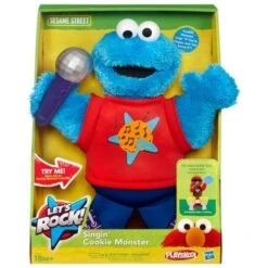 Hasbro Sesamstraße Lets Rock! Singing Cookie Monster