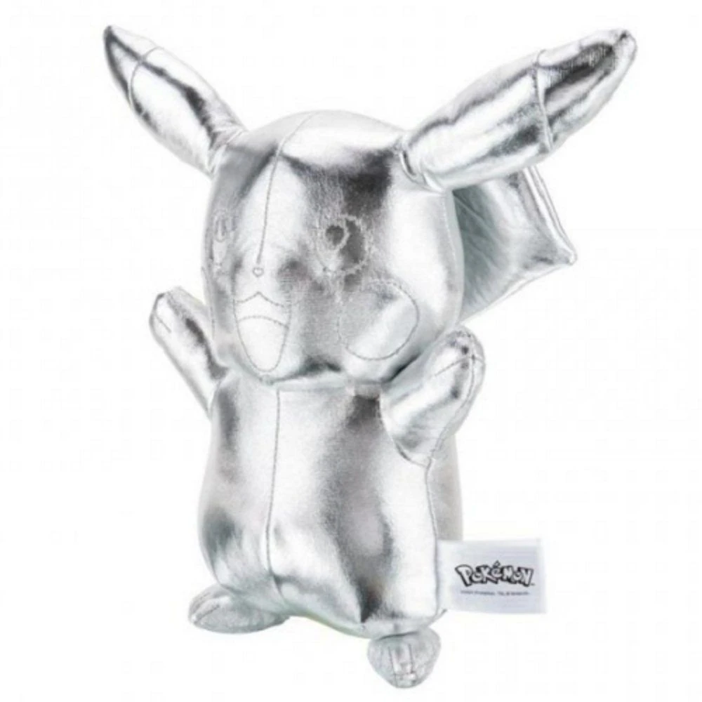 BOTI - Pokémon - Pikachu Silber 25 Jahre Edition - Plüschtier 4 BOTI - Pokémon - Pikachu Silber 25 Jahre Edition - Plüschtier – Bild 2