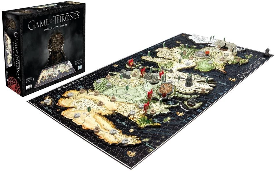Diverse Game Of Thrones - 3D Puzzle Of Westeros 3 Diverse Game Of Thrones - 3D Puzzle Of Westeros