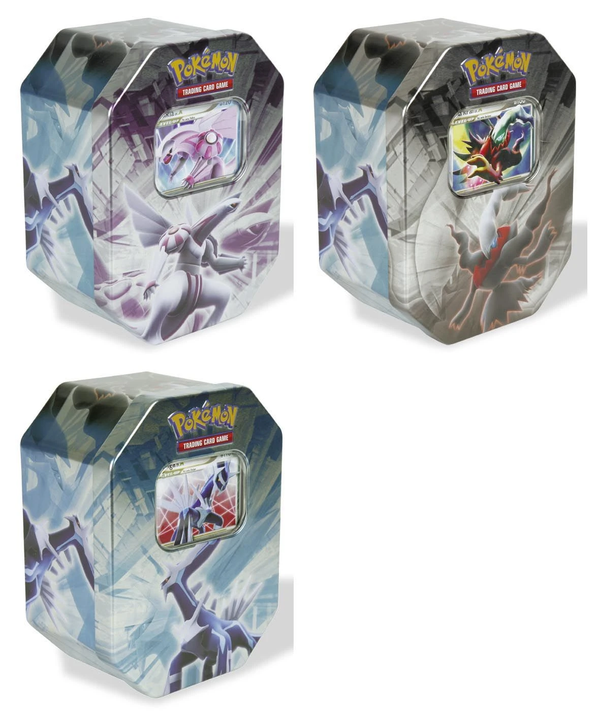 POKEMON Pokémon Cards EX Tin Deck Box #4 (DE) 3 POKEMON Pokémon Cards EX Tin Deck Box #4 (DE)