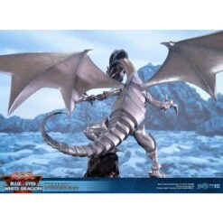 Diverse First 4 Figures - Yu-Gi-Oh! - Blue-Eyes White Dragon - White Edition - Figur -Hochwertiger Spielzeugladen blue eyes white dragon white edition statue 35 cm 16