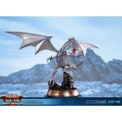 Diverse First 4 Figures - Yu-Gi-Oh! - Blue-Eyes White Dragon - White Edition - Figur -Hochwertiger Spielzeugladen blue eyes white dragon white edition statue 35 cm 2