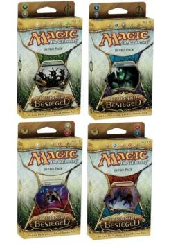Wizards Of The Coast Mirrodin Besieged Intro-Packs 4er Set - EN