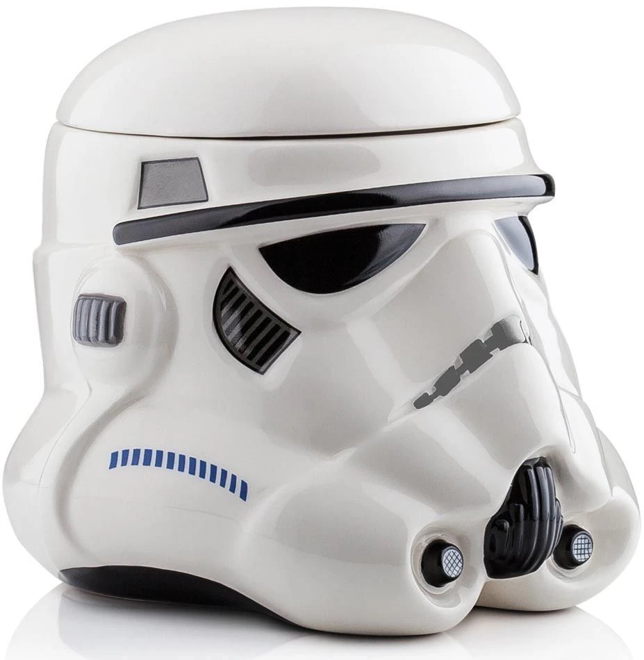 Star Wars Storm Trooper 3D-Keramikdose Mit Deckel 3 Star Wars Storm Trooper 3D-Keramikdose Mit Deckel