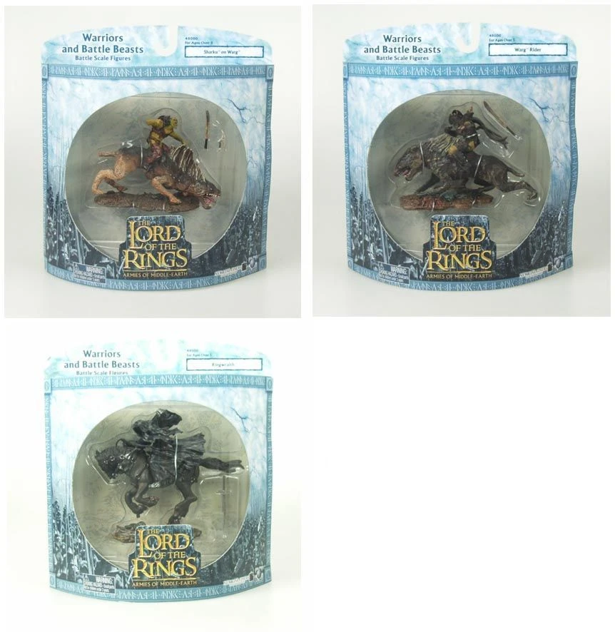 Diverse LotR - Warriors And Battle Beasts - Div. Fig. 3 Diverse LotR - Warriors And Battle Beasts - Div. Fig.