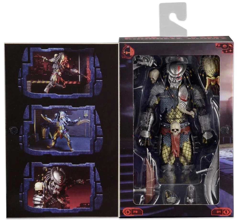 NECA Predator Ultimate Scarface (Video Game Appearance) Deluxe Figur 5 NECA Predator Ultimate Scarface (Video Game Appearance) Deluxe Figur – Bild 3