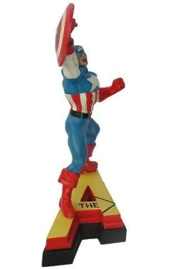 Monogram The Avengers Series 1 Captain America -A- Resin Figur