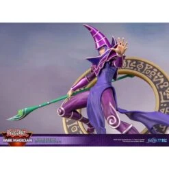 Diverse First 4 Figures - Yu-Gi-Oh! - Dark Magician - Purple Edition - Figur 25 Diverse First 4 Figures - Yu-Gi-Oh! - Dark Magician - Purple Edition - Figur -Hochwertiger Spielzeugladen dark magician purple version 29 cm 11