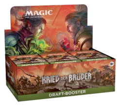 Wizards Of The Coast Magic - Krieg Der Brüder Draft-Booster Display (DE) -Hochwertiger Spielzeugladen dfefr