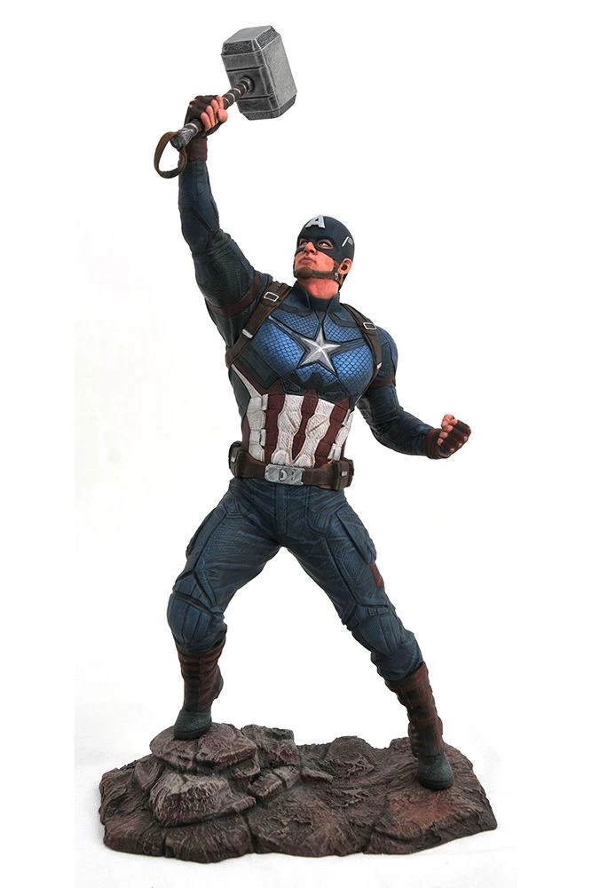 Diamond Select Marvel Gallery - Avengers Endgame - Captain America Statue 3 Diamond Select Marvel Gallery - Avengers Endgame - Captain America Statue