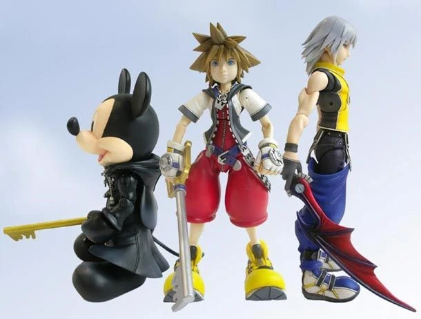 Kingdom Hearts Play Arts (3er Figuren Set) 3 Kingdom Hearts Play Arts (3er Figuren Set)