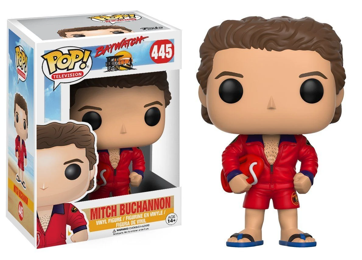 FUNKO POP! - Baywatch - Mitch Buchannon Figur 3 FUNKO POP! - Baywatch - Mitch Buchannon Figur