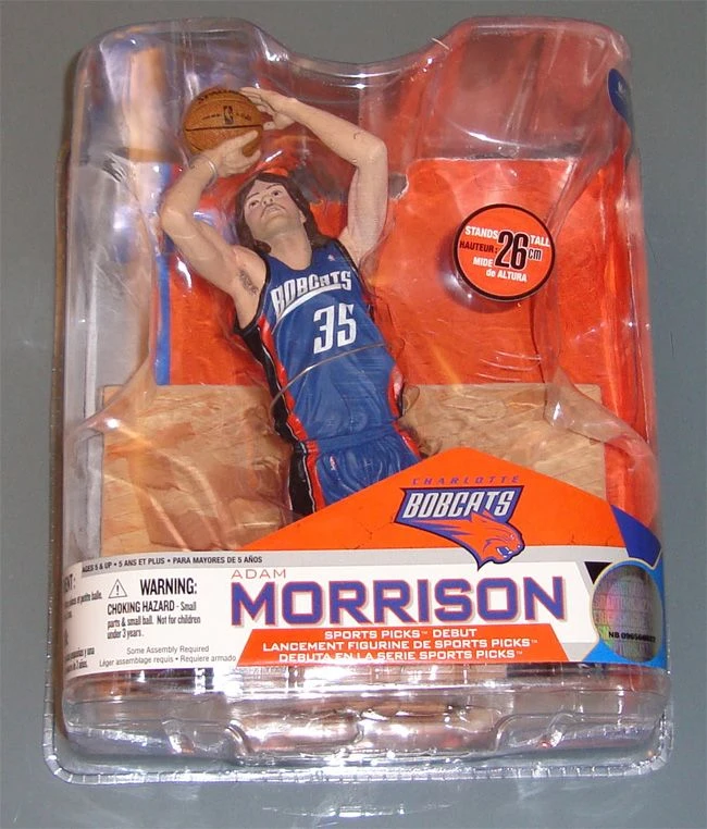Als Variante: NBA Figur Serie 14 (Adam Morrison) 3 Als Variante: NBA Figur Serie 14 (Adam Morrison)