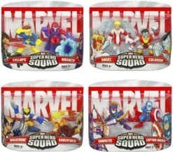Hasbro Marvel Super Hero Squad 2-Pack Figuren (4er Set)