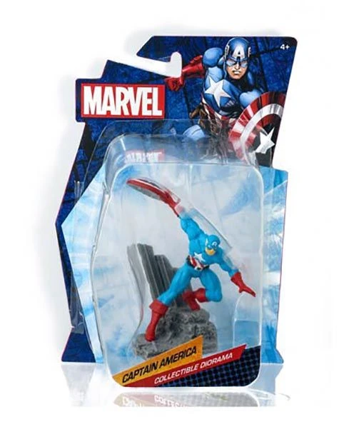 Monogram Marvel Diorama Captain America 7cm Figur 3 Monogram Marvel Diorama Captain America 7cm Figur