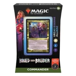 Wizards Of The Coast Magic - Krieg Der Brüder Commander-Deck 2er-Set (DE) 7 Wizards Of The Coast Magic - Krieg Der Brüder Commander-Deck 2er-Set (DE) -Hochwertiger Spielzeugladen magic the gathering krieg der brueder commander deck display 4 de 3