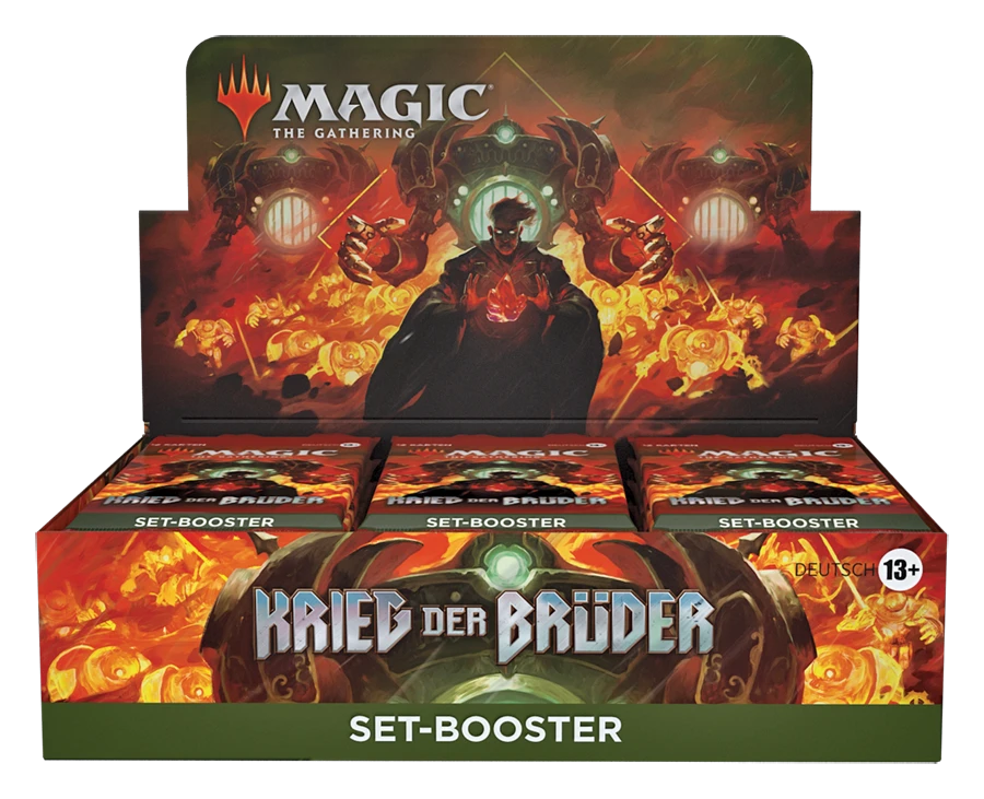 Wizards Of The Coast Magic - Krieg Der Brüder Set-Booster Display (DE) 4 Wizards Of The Coast Magic - Krieg Der Brüder Set-Booster Display (DE) – Bild 2