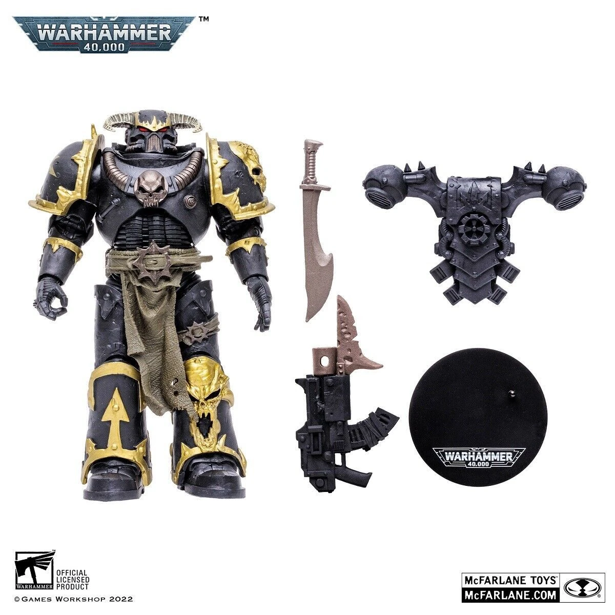 Warhammer 40k - Chaos Space Marine Figur 3 Warhammer 40k - Chaos Space Marine Figur