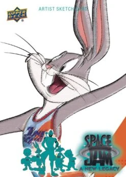 Upper Deck Space Jam - A New Legacy - Trading Cards Blaster Box (EN) -Hochwertiger Spielzeugladen space jam new legacy bugs sketch