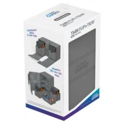 Ultimate Guard - Twin Flip N Tray 160+ XenoSkin Grau