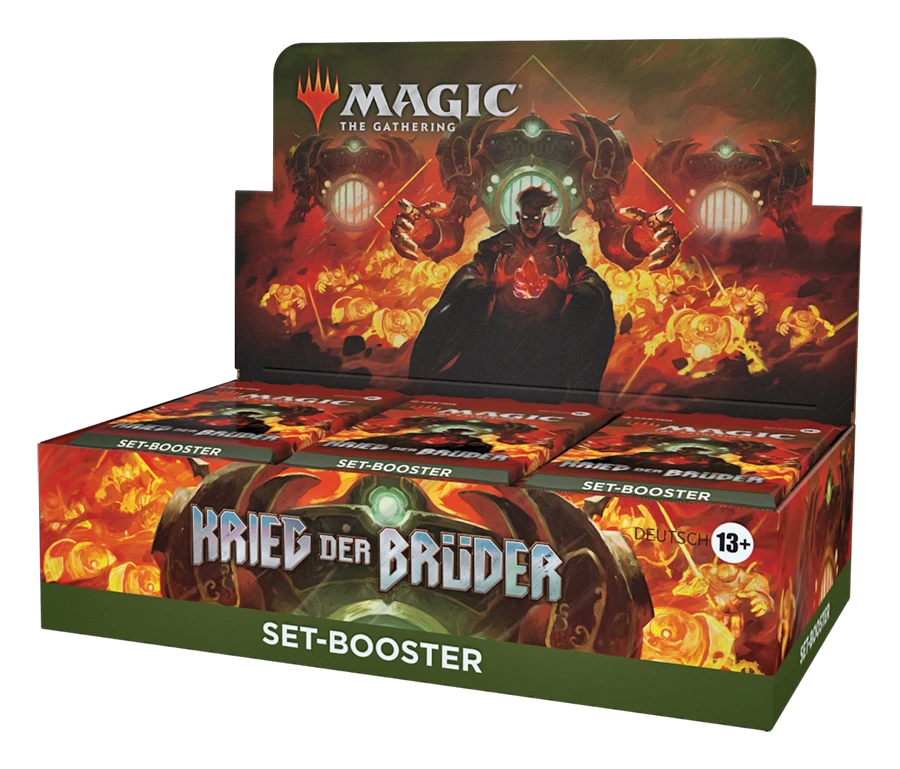 Wizards Of The Coast Magic - Krieg Der Brüder Set-Booster Display (DE) 3 Wizards Of The Coast Magic - Krieg Der Brüder Set-Booster Display (DE)