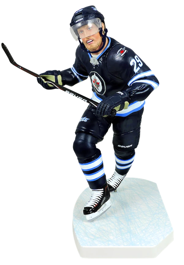 NHL - Winnipeg Jets - Patrik Laine - Figur 30cm 3 NHL - Winnipeg Jets - Patrik Laine - Figur 30cm